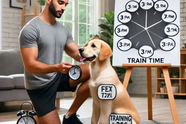 Dicas para estabelecer horários fixos no treinamento de cães